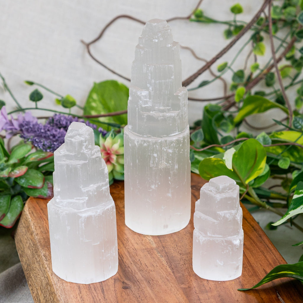 Selenite Iceberg Tower | Religious Items | Wiccan Center
