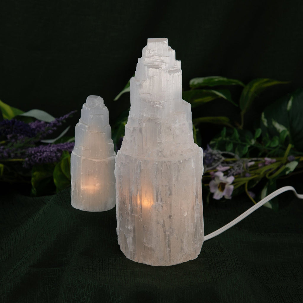 Selenite Iceberg Lamp | | Wiccan Center