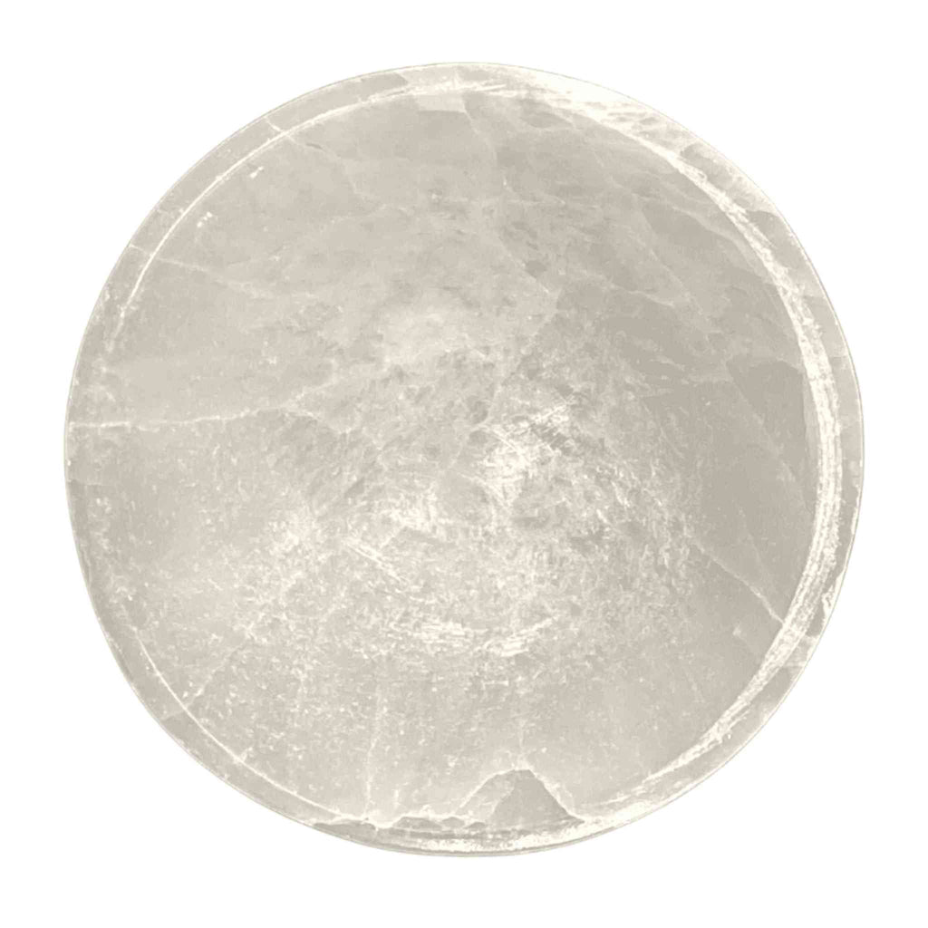 Selenite Round Bowl | | Wiccan Center