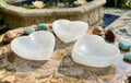Selenite Satin Spar Crystal Heart Bowl Carving | Home & Living > Spirituality & Religion > Reiki & Chakras | Wiccan Center