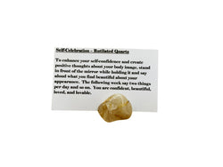 Self-Celebration: Rutilated Quartz | | Wiccan Center