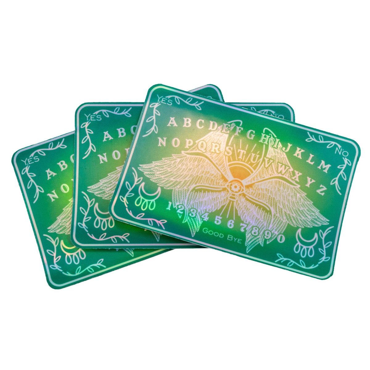 Spirit Board Holographic Sticker | | Wiccan Center