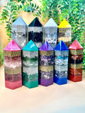 ORGONITE TOWER SET - EMF Protector - Orgonite Towers