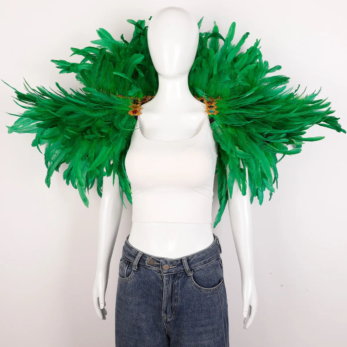 Festival Carnival Feather Shawl | Feather Shawl | Wiccan Center