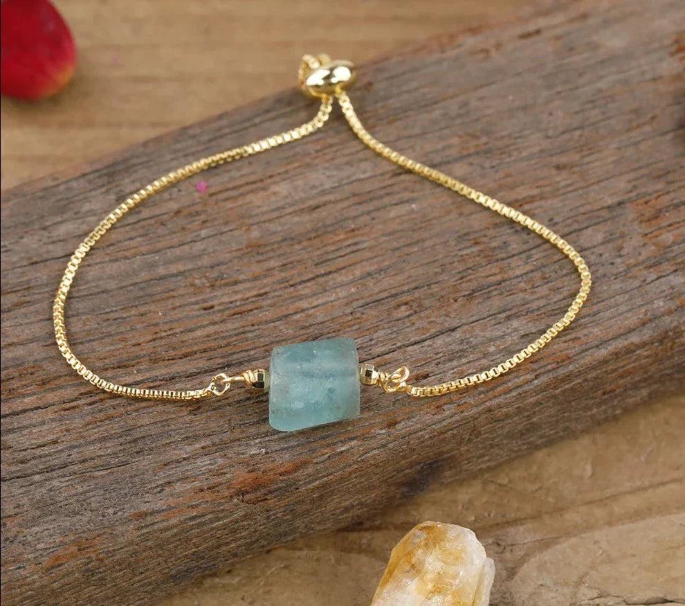 Crystal Gold Adjustable Bracelets | bracelets | Wiccan Center