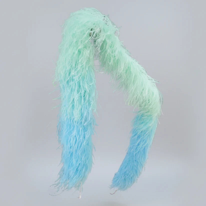 Mixed Color Ostrich Feather Boa & Shawl (2 Meters) | Feather Boas | Wiccan Center