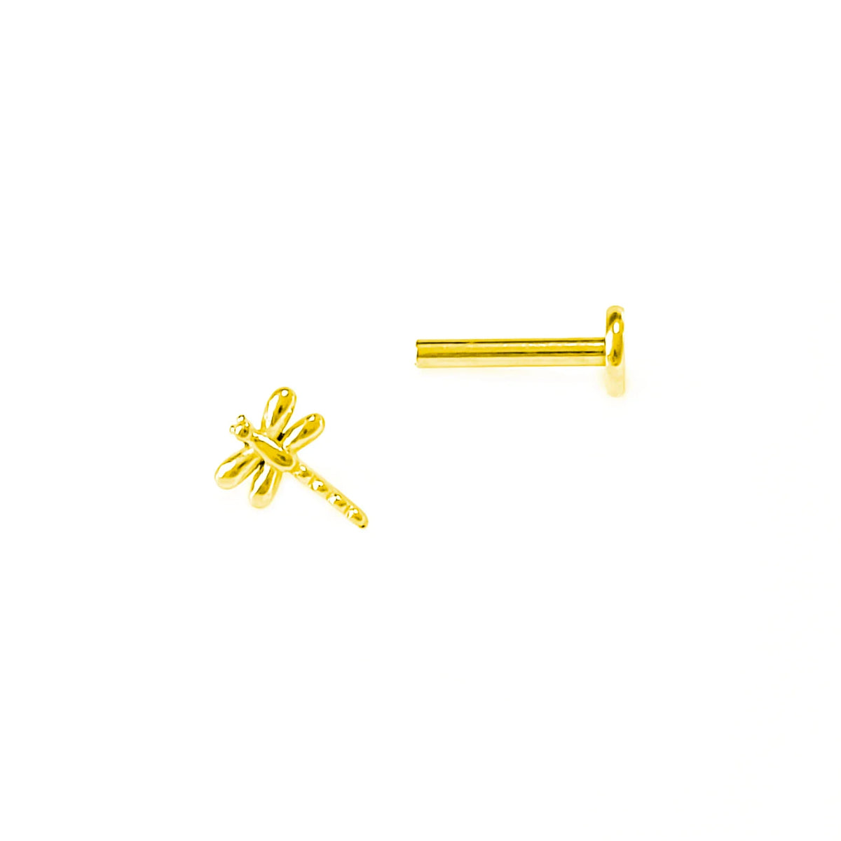 Lightning Internal Thread Labret Piercing Crown Bee Flowers Cartilage Earring Tragus Conch 316L Stainlesss Steel Body Jewelry | | Wiccan Center