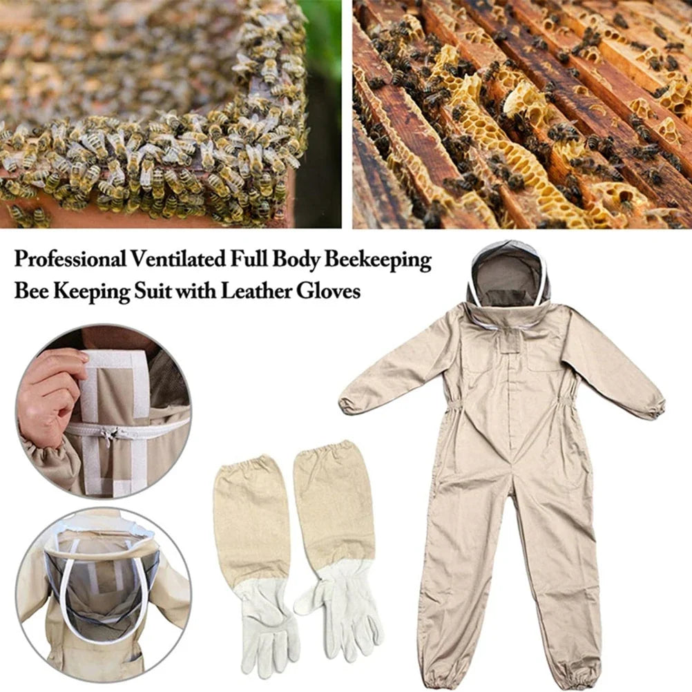 Bee Outfit Bee Suit Gloves Bee Suit with Gloves Beekeeping Protective Suits Beekeeper Suit Bee Keeper Gear Coveralls Bee Outfit | | Wiccan Center