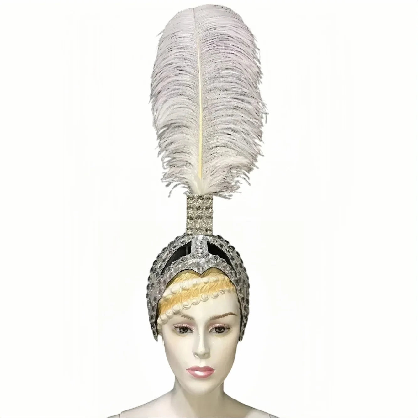 The Stardust Sahara – Mohawk Feather Carnival & Samba Headdress | Headdress | Wiccan Center