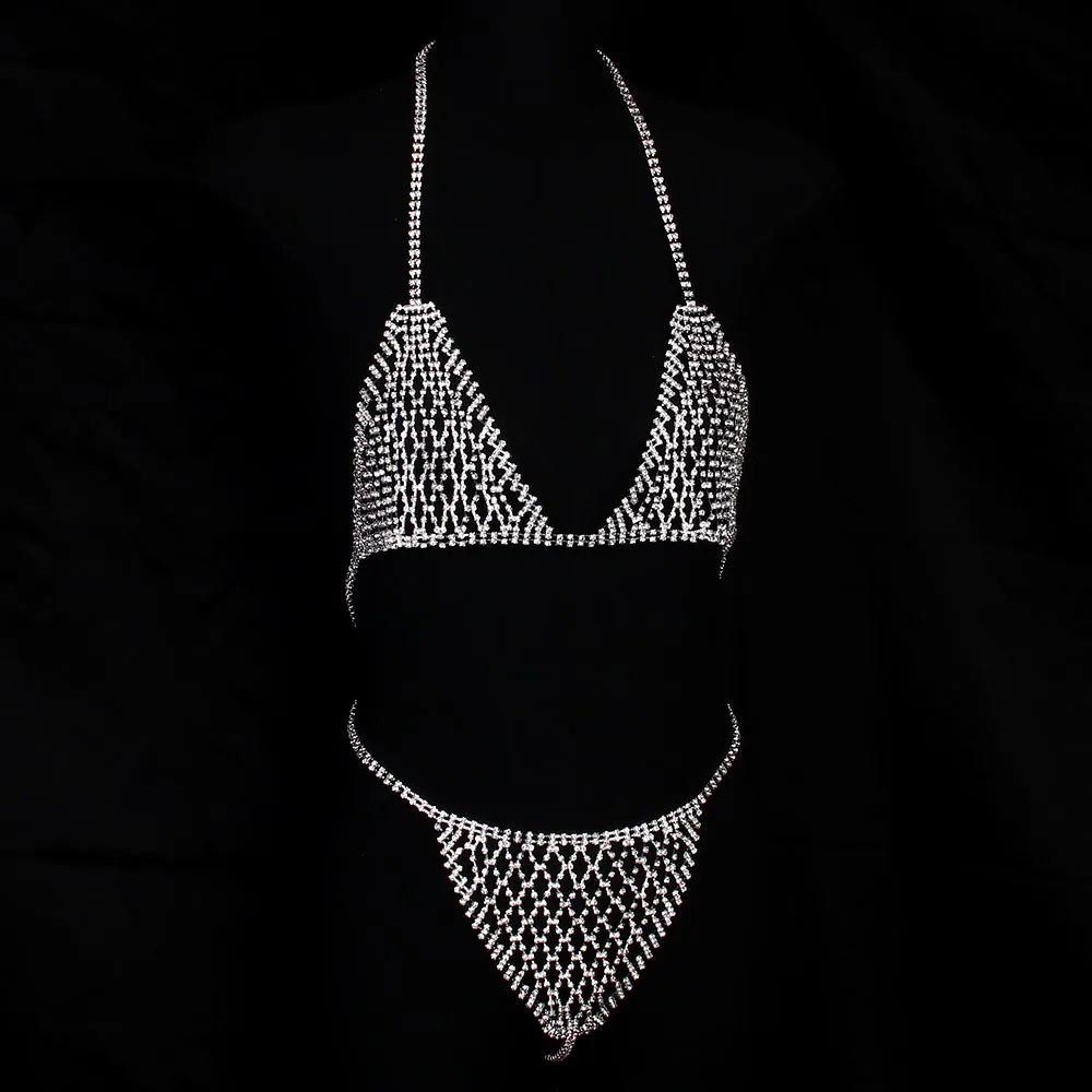 Crystal Bikini Body Chain | Body Chains | Wiccan Center