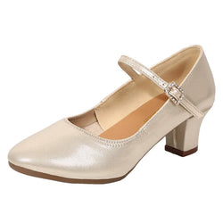 The Stardust Darling Mary Jane – Classic Block Heel Practice Shoe | Shoes | Wiccan Center