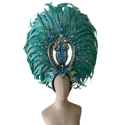 The Stardust Copacabana Feather Crown – Samba Parade Headdress | Headdress | Wiccan Center