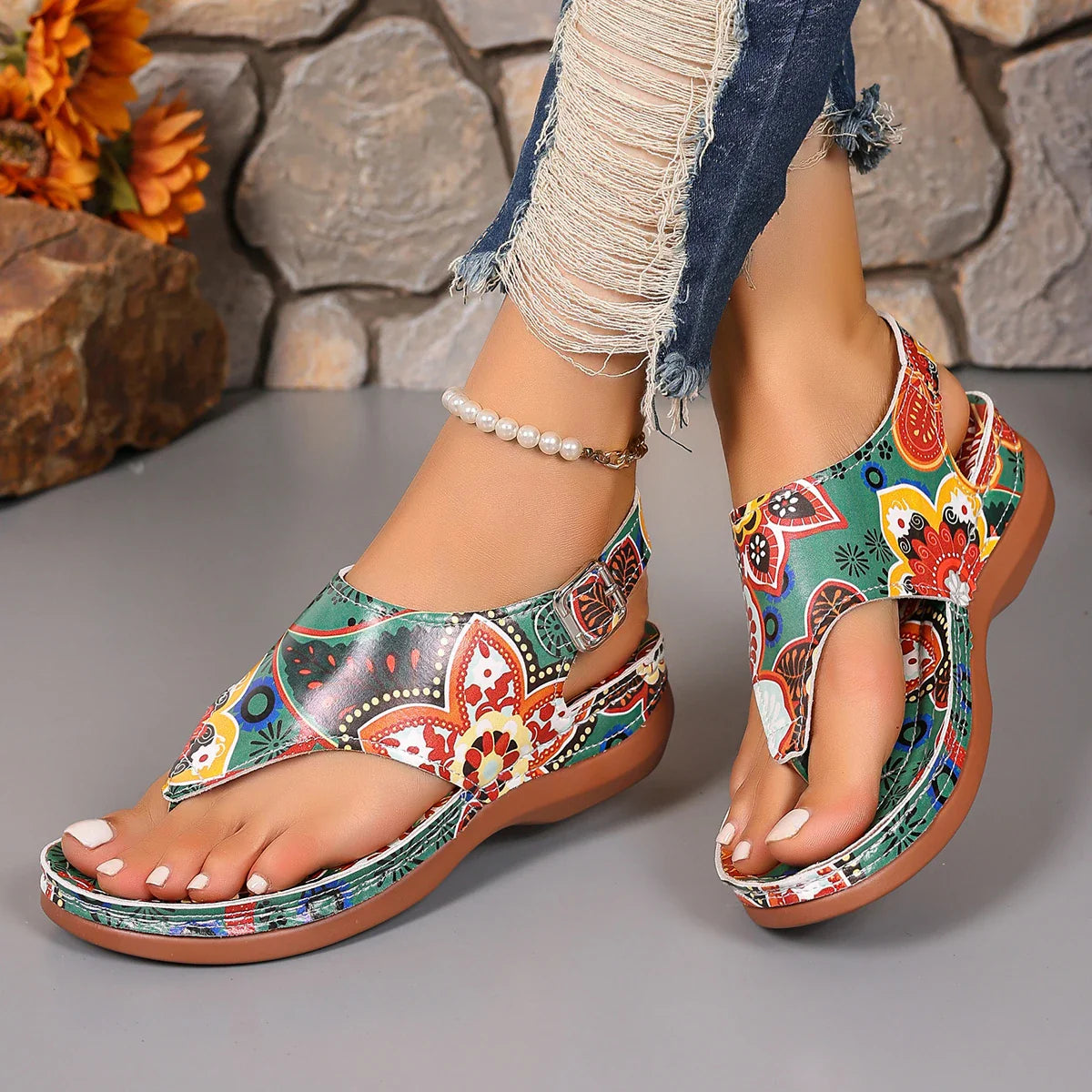Wedge Mixed Colors Outdoor Shoes for Women | Women Sandals | Wiccan Center