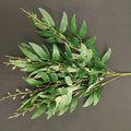 Artificial Plants Leaf Green Long Branch Fake Eucalyptus Flower Arrangement Accessories Wedding Home Decoration Fake Floral