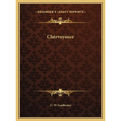 Clairvoyance - Hardcover | Books | Wiccan Center