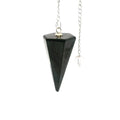 Shungite Pendulum - Faceted Taper | Crystals & Minerals > Specimens | Wiccan Center