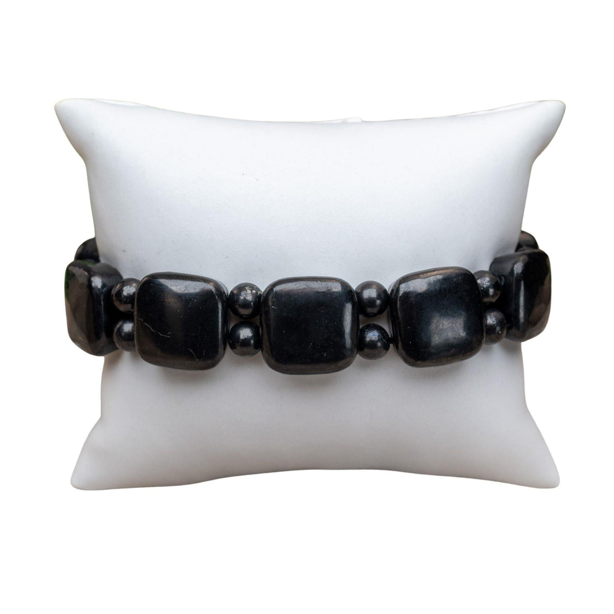 Shungite Square 15mm Bracelet | | Wiccan Center
