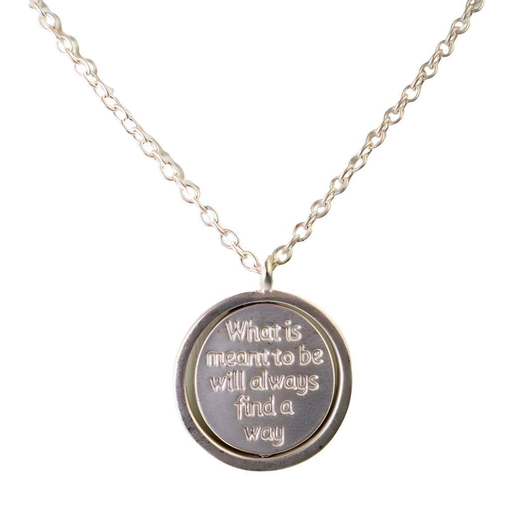 Mantra Medallion Necklace