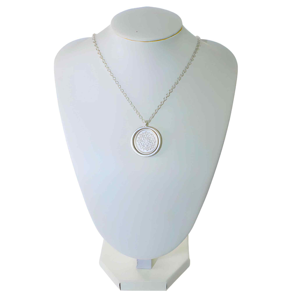 Mantra Medallion Necklace