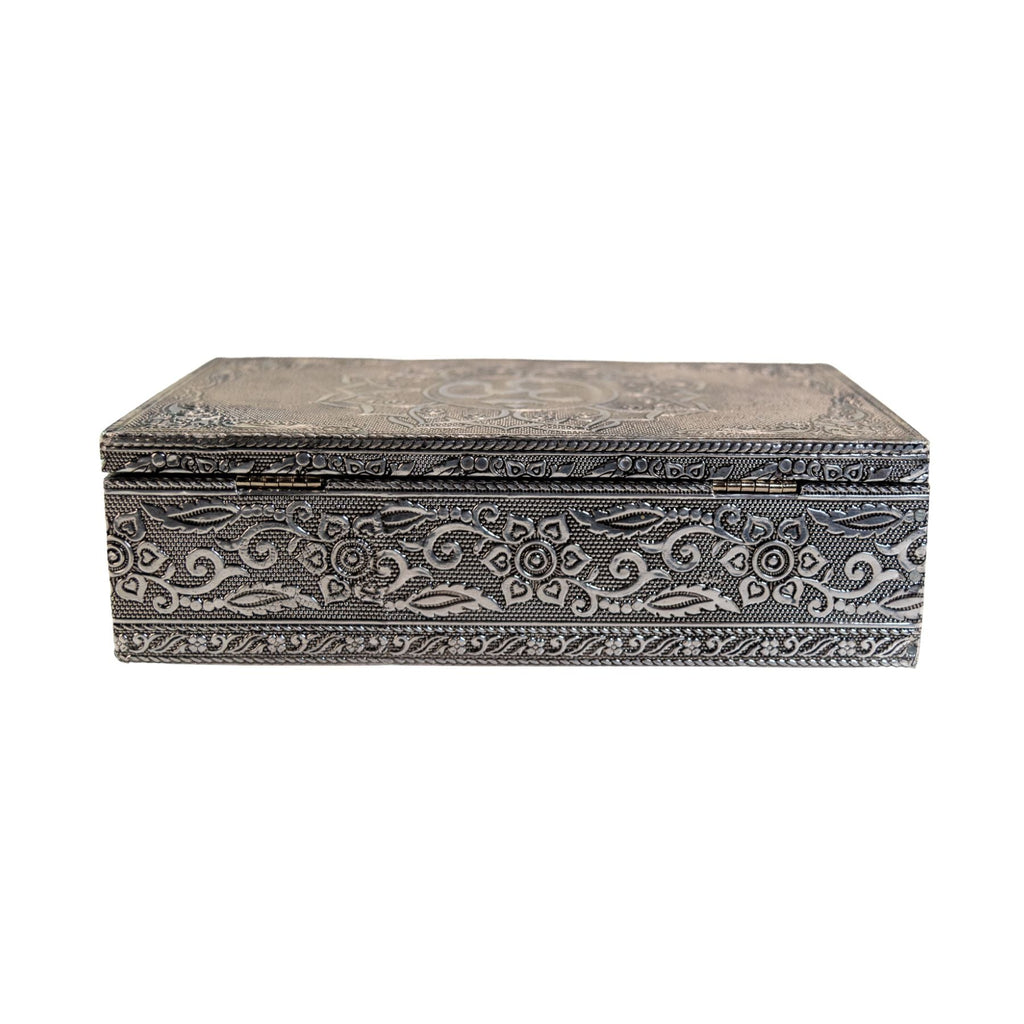 Silver OM Box | Gift Boxes & Tins | Wiccan Center