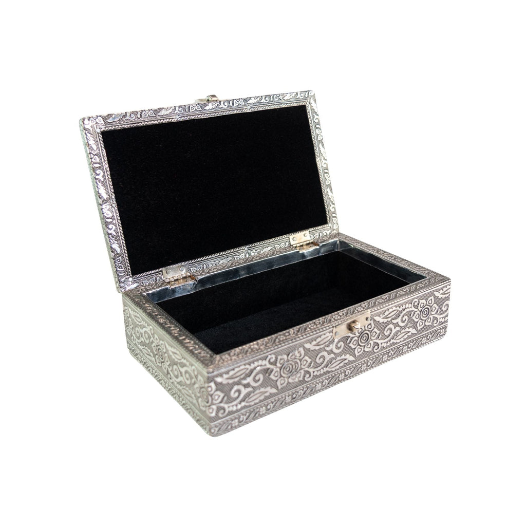 Silver OM Box | Gift Boxes & Tins | Wiccan Center