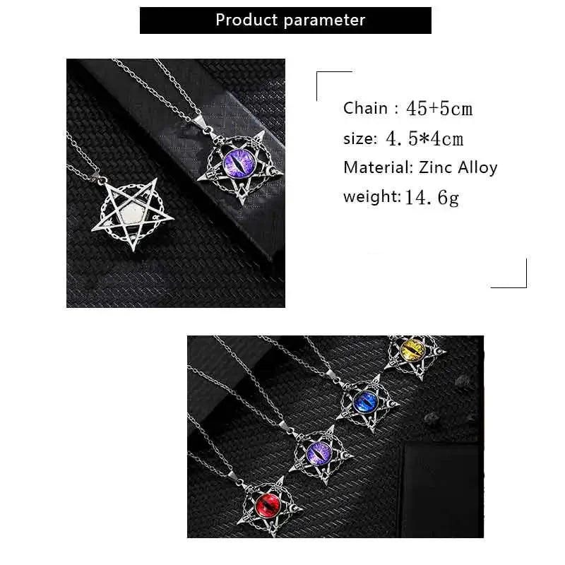 Dragon Eye Pentacle Necklaces | necklace | Wiccan Center