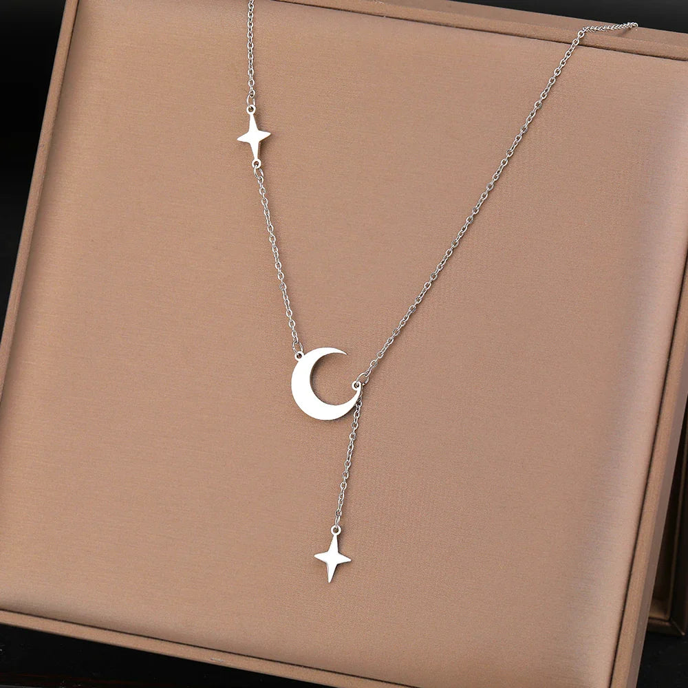 Moon Star Necklaces | necklace | Wiccan Center