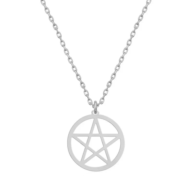 Pentacle Chain Necklace | necklace | Wiccan Center