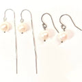 Single Pearl Earrings