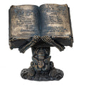 Skeleton holding Spell Book | Figurine | Wiccan Center