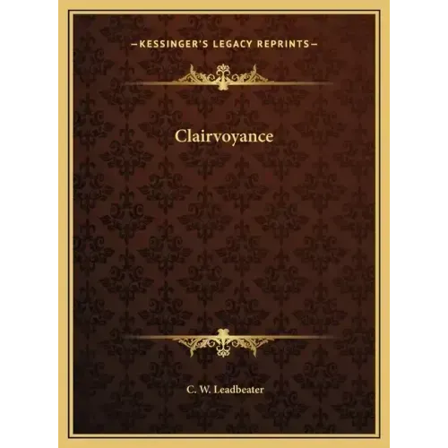 Clairvoyance - Hardcover | Books | Wiccan Center