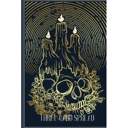 Three Card Spread: Tarot Log Tracker - Gift For Cardreaders - Paperback