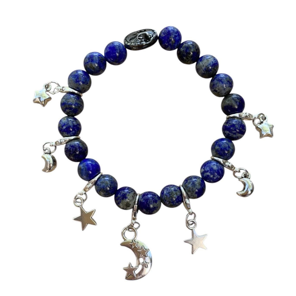 Celestial Charms - Moon with Face 3D Charm | | Wiccan Center