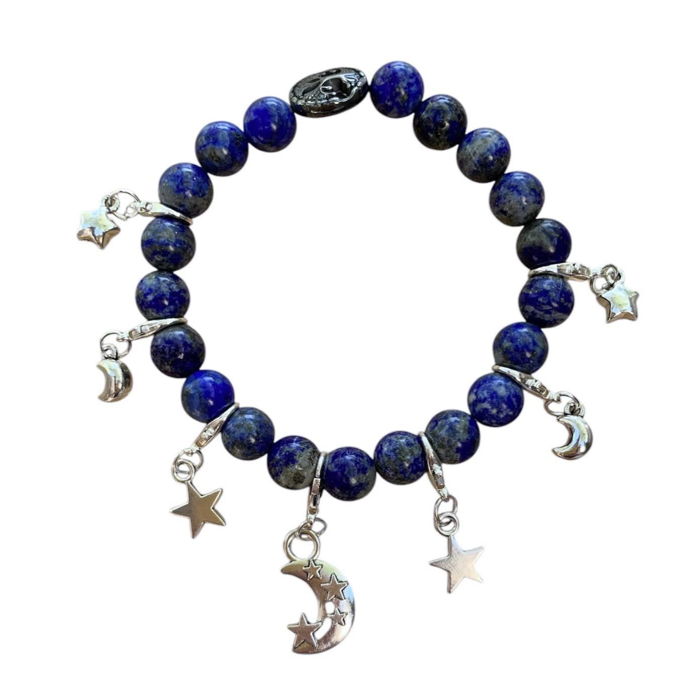 Celestial Charms - Moon with Face 3D Charm | | Wiccan Center