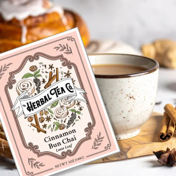 Cinnamon Bun Chai Herbal Tea | Tea | Wiccan Center