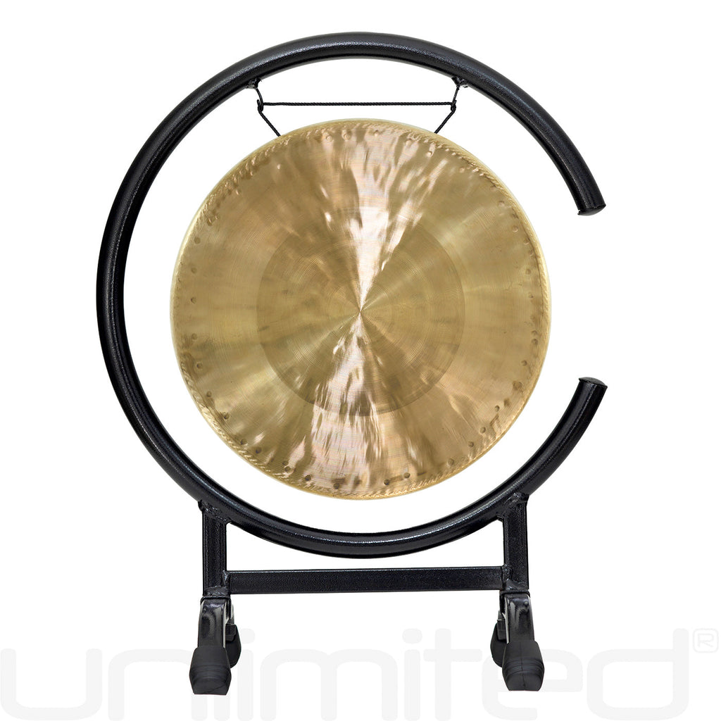 9" to 10" Gongs on the High C Gong Stand | Gong & Stand Combo | Wiccan Center