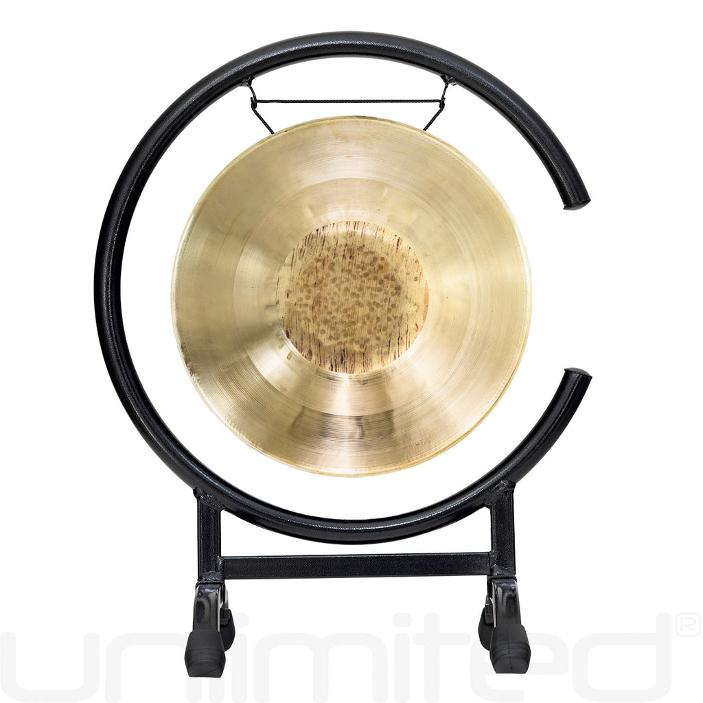 9" to 10" Gongs on the High C Gong Stand | Gong & Stand Combo | Wiccan Center