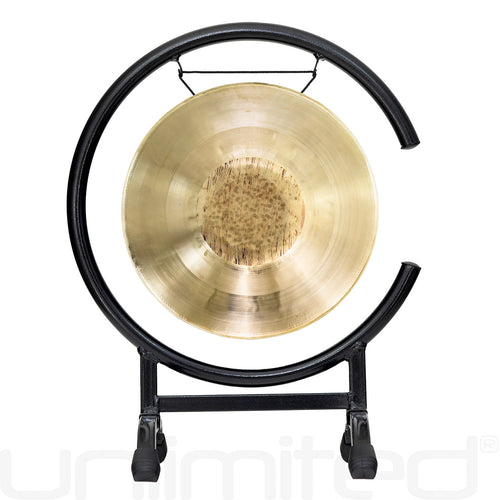 9" to 10" Gongs on the High C Gong Stand | Gong & Stand Combo | Wiccan Center