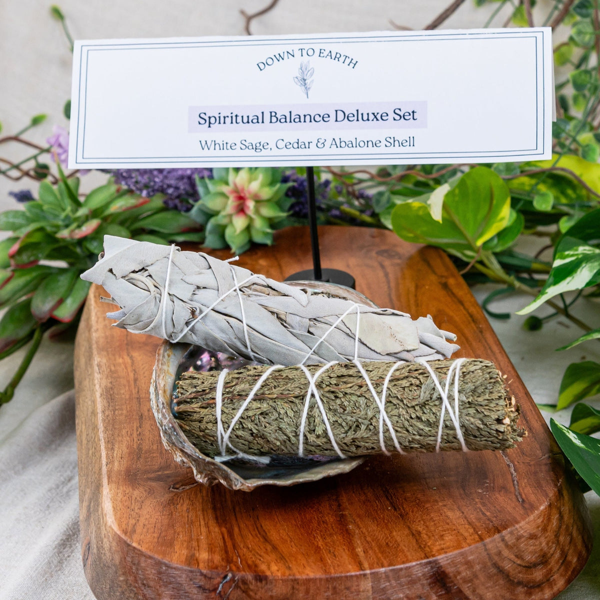 Spiritual Balance Deluxe Smuudge Set | | Wiccan Center