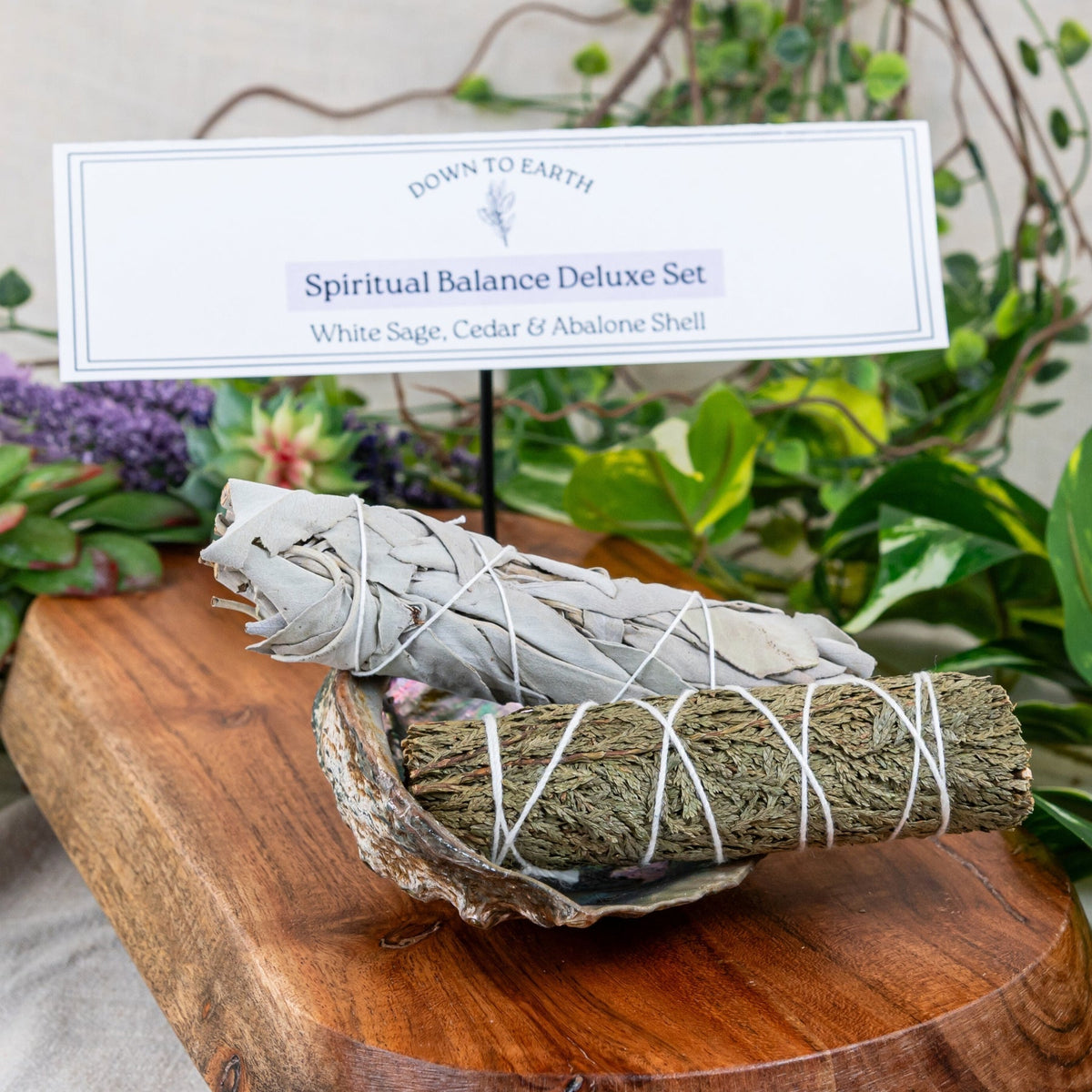 Spiritual Balance Deluxe Smuudge Set | | Wiccan Center