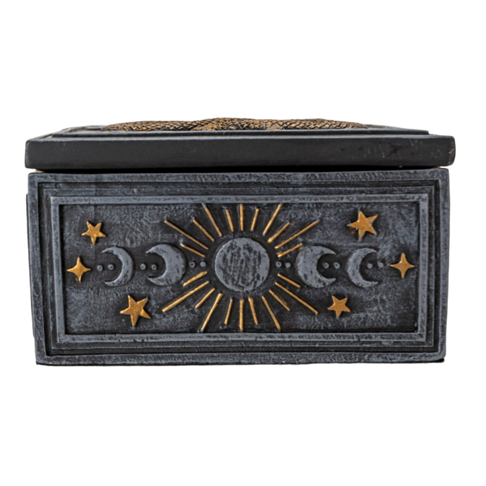 Snake Tarot Box | Wood Box | Wiccan Center