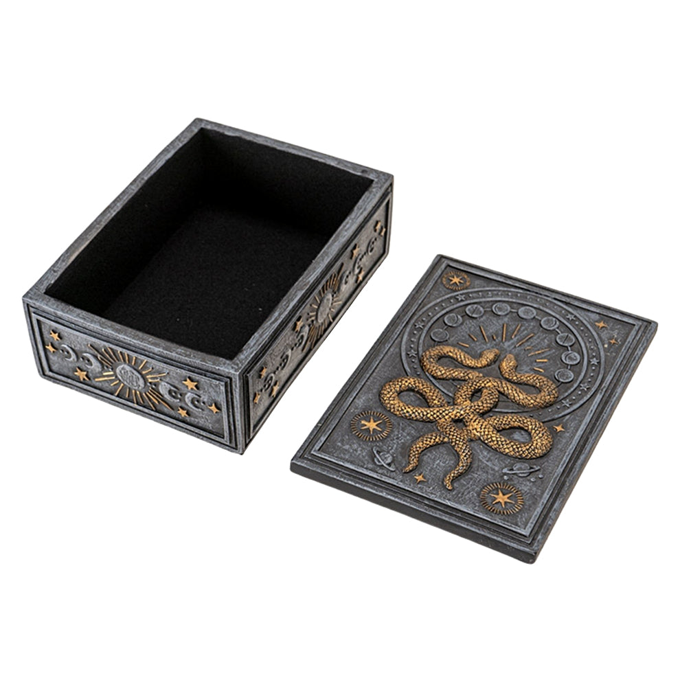 Snake Tarot Box | Wood Box | Wiccan Center