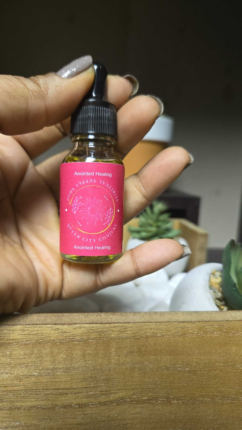 Healing Oil - Physical & Spiritual Wellness Hoodoo Anointing Oil | Spiritual Oil | Wiccan Center