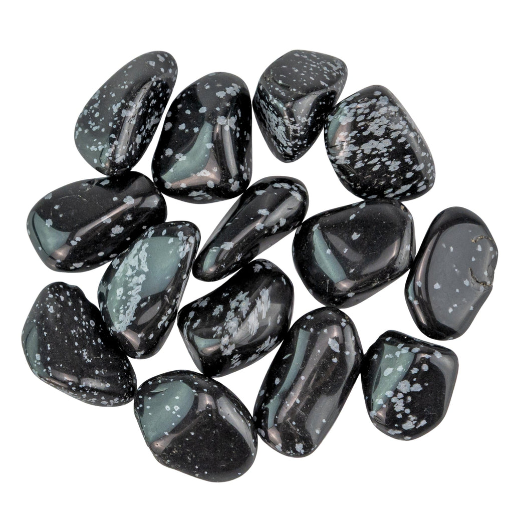 Snowflake Obsidian Tumbled