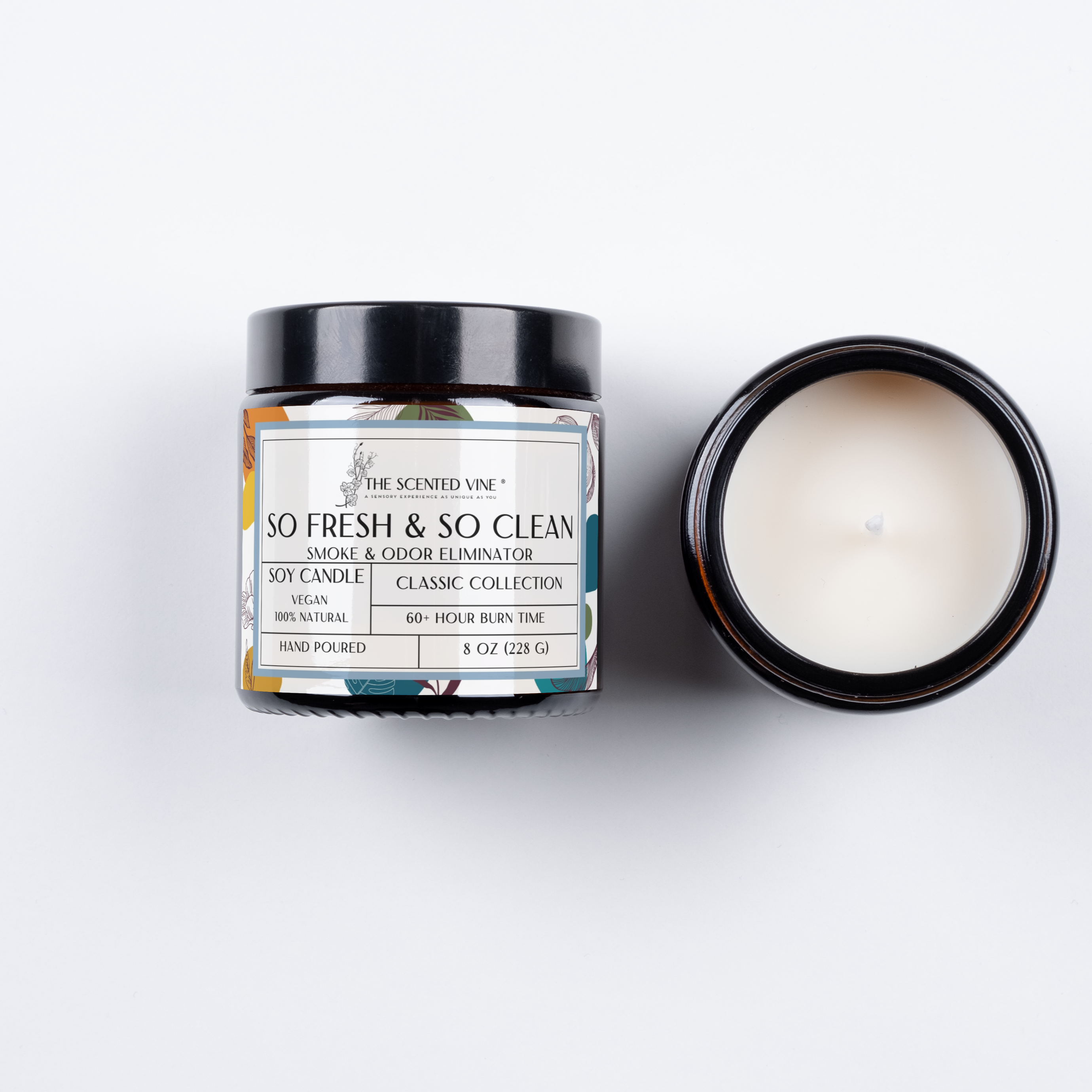 So Fresh & So Clean Candle (Smoke and Odor Eliminator) Soy Candle | Candle | Wiccan Center
