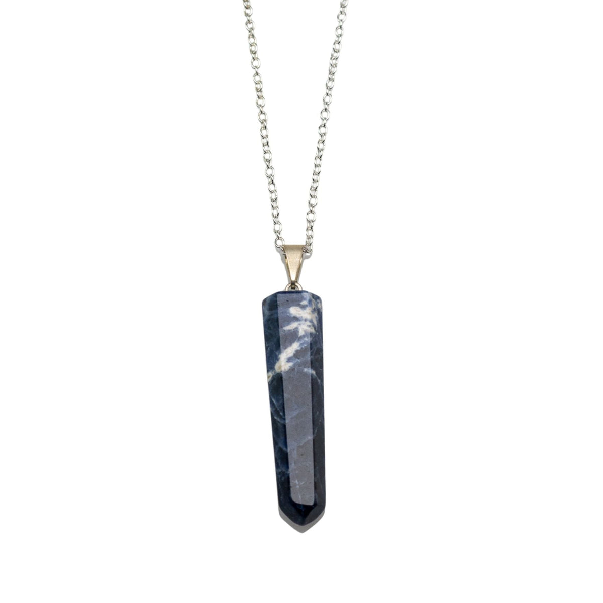 Sodalite Point Necklace | Necklaces | Wiccan Center