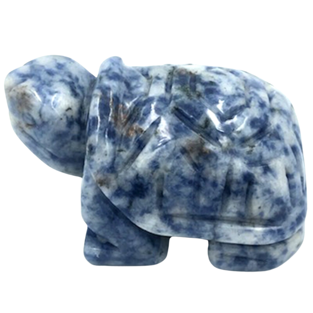 Sodalite Turtle (1.5") | Carvings | Wiccan Center