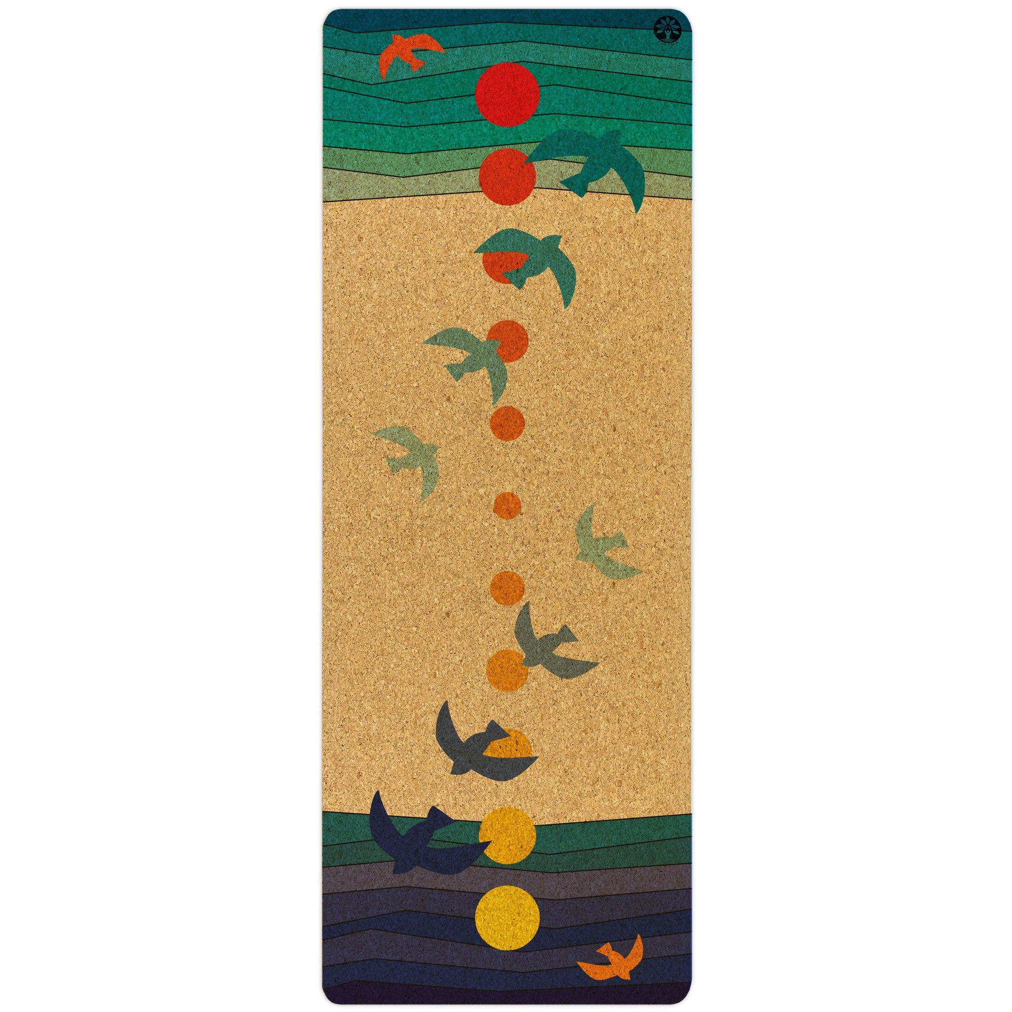 Solar and Lunar Original Cork Yoga Mat | Yoga & Pilates Mats | Wiccan Center
