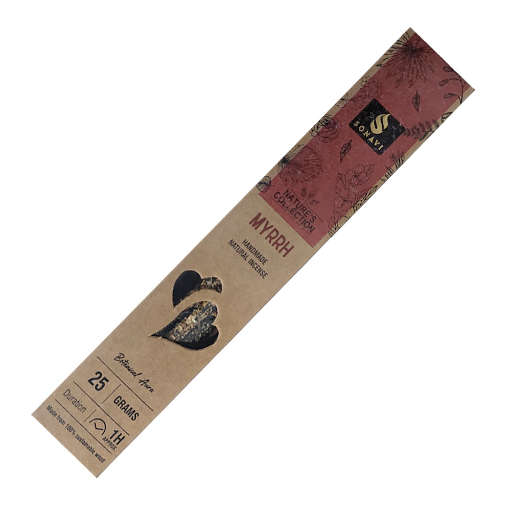 Sonavi Nature's Collection - Myrrh Incense Sticks | Incense | Wiccan Center