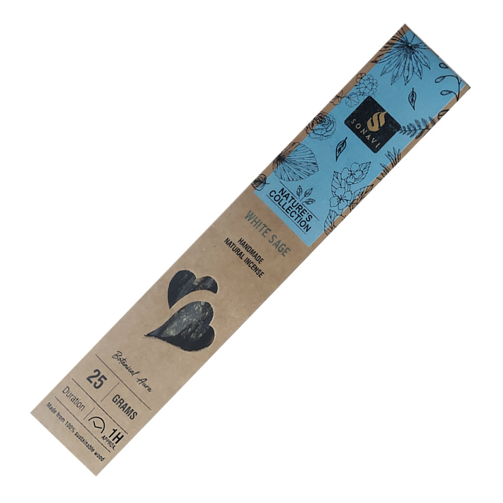 Sonavi Nature's Collection - White Sage Incense Sticks | Incense | Wiccan Center